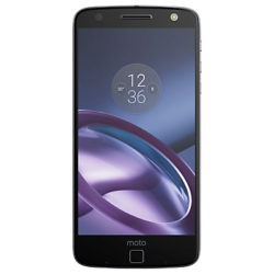 Moto Z Smartphone, Android, 5.5, 4G LTE, SIM Free, 32GB Black/Silver